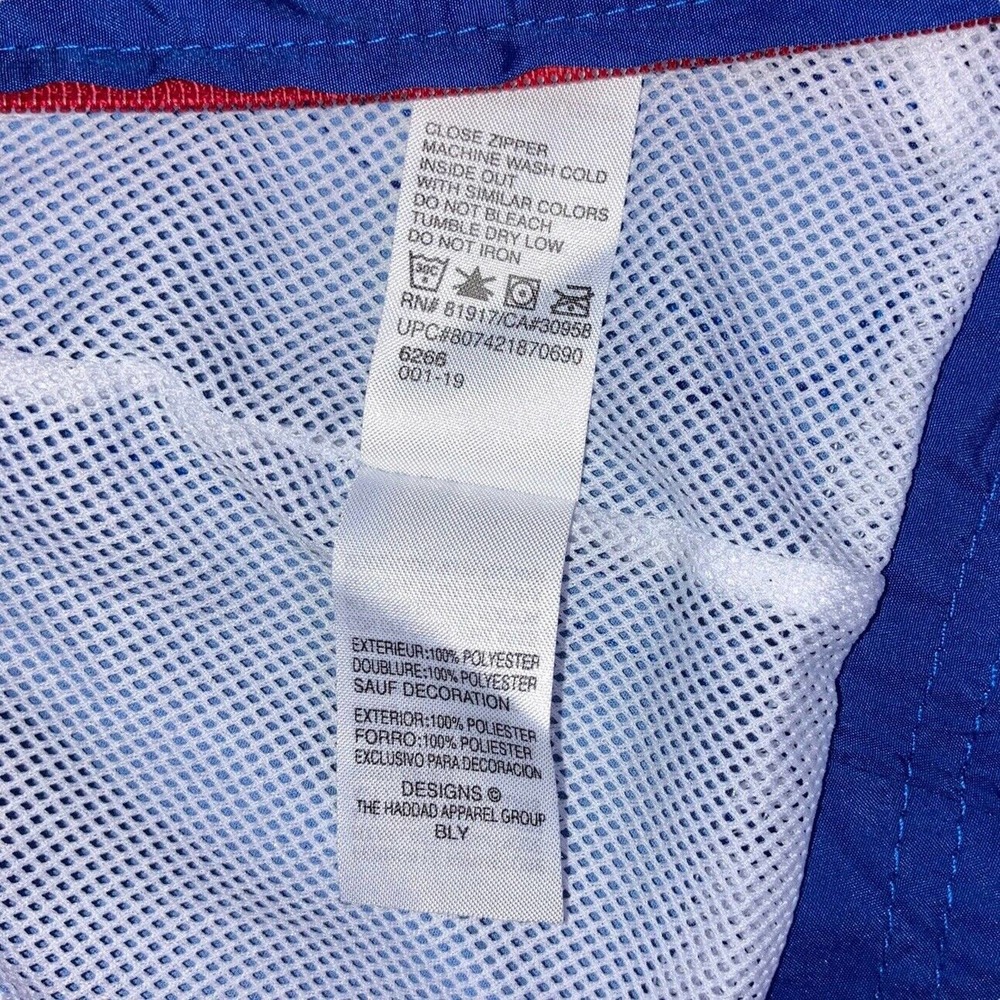 NIKE Chicago CUBS Windbreaker Jacket Hooded 12M 12 Months Genuine Merchandise - Picture 12 of 13